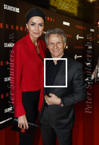 Amsterdam 17 januari 2024
Premiere Ferrari in Pathe arena . Jan Lammers met zijn vrouw