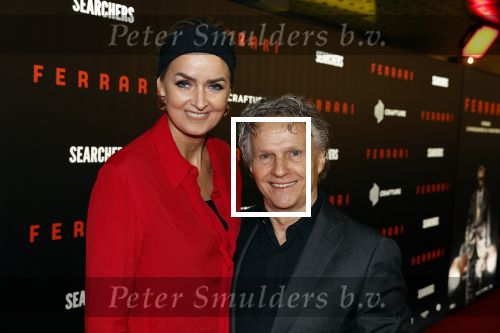 Amsterdam 17 januari 2024
Premiere Ferrari in Pathe arena . Jan Lammers met zijn vrouw