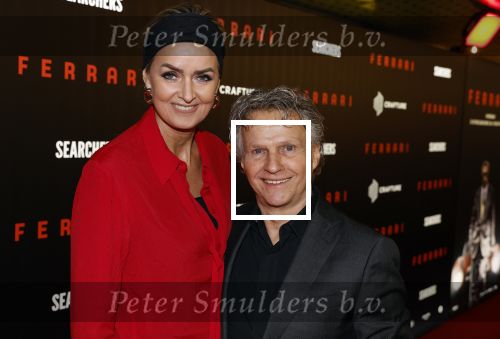 Amsterdam 17 januari 2024
Premiere Ferrari in Pathe arena . Jan Lammers met zijn vrouw