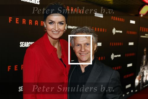 Amsterdam 17 januari 2024
Premiere Ferrari in Pathe arena . Jan Lammers met zijn vrouw
