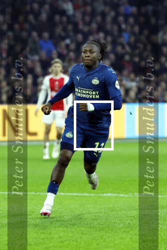 Amsterdam, 3 Februari 2024 AJAX-PSV, eindstand 1-1
Kompetitie Seizoen 2023-2024
Johan Bakayoko