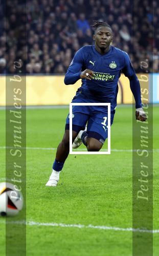 Amsterdam, 3 Februari 2024 AJAX-PSV, eindstand 1-1
Kompetitie Seizoen 2023-2024
Johan Bakayoko