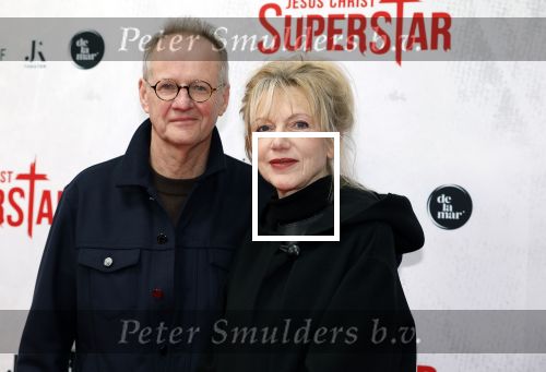 Amsterdam 21 januari 2024
Premiere Jesus Christ Superstar in het DeLaMar theater. Johanna ter Steege met partner