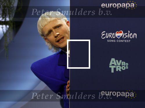 Hilversum 29 februari 2024
Joost Klein presenteert het liedje Europapa bij de show van Arjan Lubch op het mediapark.