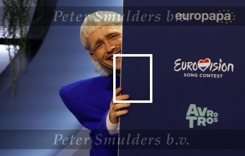 Hilversum 29 februari 2024
Joost Klein presenteert het liedje Europapa bij de show van Arjan Lubch op het mediapark.