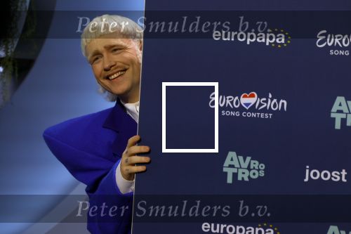 Hilversum 29 februari 2024
Joost Klein presenteert het liedje Europapa bij de show van Arjan Lubch op het mediapark.
