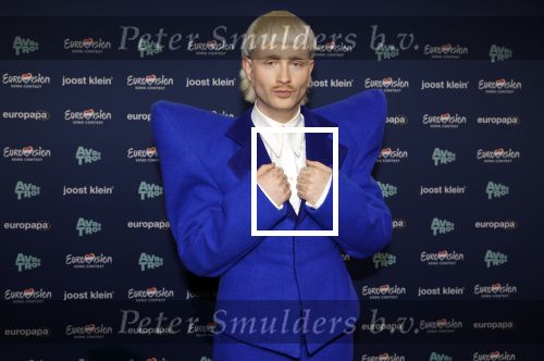 Hilversum 29 februari 2024
Joost Klein presenteert het liedje Europapa bij de show van Arjan Lubch op het mediapark.
