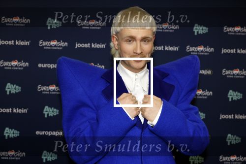 Hilversum 29 februari 2024
Joost Klein presenteert het liedje Europapa bij de show van Arjan Lubch op het mediapark.