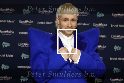 Hilversum 29 februari 2024
Joost Klein presenteert het liedje Europapa bij de show van Arjan Lubch op het mediapark.