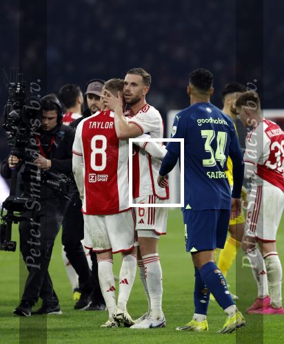 Amsterdam, 3 Februari 2024 AJAX-PSV, eindstand 1-1
Kompetitie Seizoen 2023-2024
Jordan Henderson