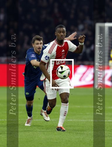 Amsterdam, 3 Februari 2024 AJAX-PSV, eindstand 1-1
Kompetitie Seizoen 2023-2024
Jorrel Hato Olivier Boscagli