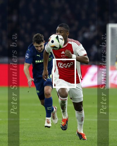 Amsterdam, 3 Februari 2024 AJAX-PSV, eindstand 1-1
Kompetitie Seizoen 2023-2024
Jorrel Hato Olivier Boscagli