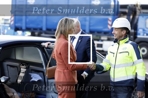 Eindhoven 1 februari 2024
Koningin Maxima op bezoek bij Renewi in Eindhoven .