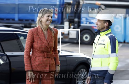 Eindhoven 1 februari 2024
Koningin Maxima op bezoek bij Renewi in Eindhoven .
