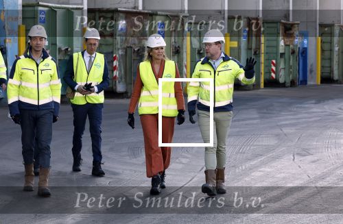 Eindhoven 1 februari 2024
Koningin Maxima op bezoek bij Renewi in Eindhoven .