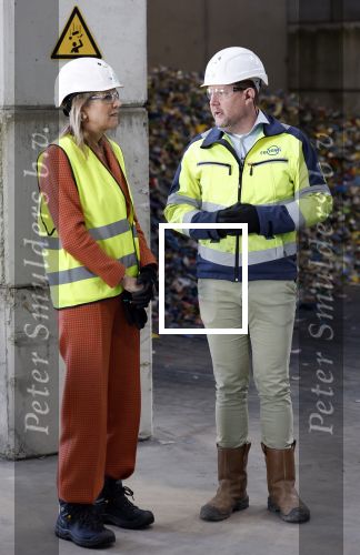 Eindhoven 1 februari 2024
Koningin Maxima op bezoek bij Renewi in Eindhoven .
