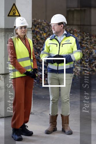 Eindhoven 1 februari 2024
Koningin Maxima op bezoek bij Renewi in Eindhoven .
