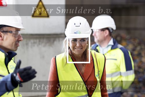 Eindhoven 1 februari 2024
Koningin Maxima op bezoek bij Renewi in Eindhoven .