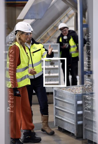 Eindhoven 1 februari 2024
Koningin Maxima op bezoek bij Renewi in Eindhoven .
