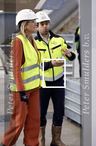 Eindhoven 1 februari 2024
Koningin Maxima op bezoek bij Renewi in Eindhoven .