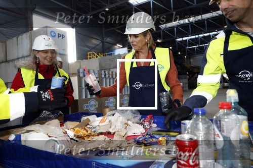 Eindhoven 1 februari 2024
Koningin Maxima op bezoek bij Renewi in Eindhoven .