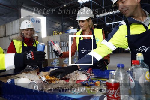 Eindhoven 1 februari 2024
Koningin Maxima op bezoek bij Renewi in Eindhoven .
