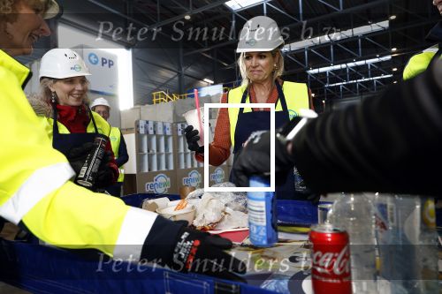 Eindhoven 1 februari 2024
Koningin Maxima op bezoek bij Renewi in Eindhoven .