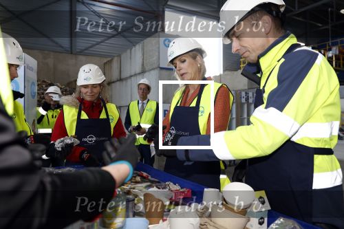 Eindhoven 1 februari 2024
Koningin Maxima op bezoek bij Renewi in Eindhoven .