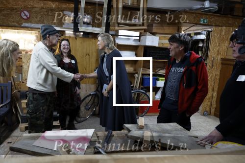 Sassenheim 15 februari 2024
Koningin Maxima bij JoJo in Sassenheim.