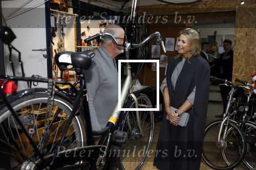 Sassenheim 15 februari 2024
Koningin Maxima bij JoJo in Sassenheim.