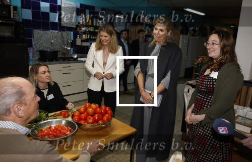 Sassenheim 15 februari 2024
Koningin Maxima bij JoJo in Sassenheim.