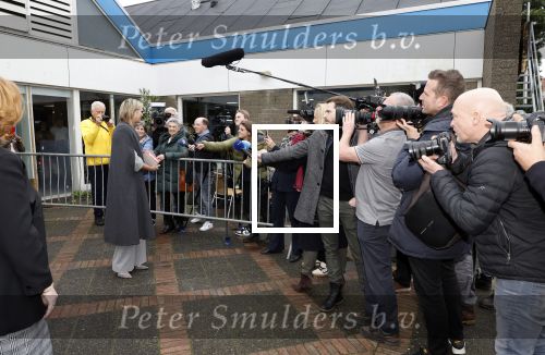 Sassenheim 15 februari 2024
Koningin Maxima bij JoJo in Sassenheim.