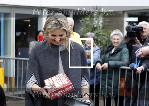 Sassenheim 15 februari 2024
Koningin Maxima bij JoJo in Sassenheim.