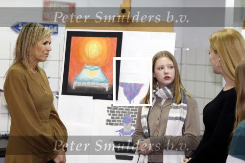 Almere 24 januari 2024
Soort van mini streekbezoek van Koningin Maxima aan Almere.