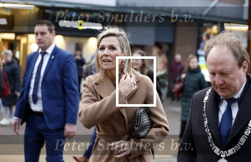 Almere 24 januari 2024
Soort van mini streekbezoek van Koningin Maxima aan Almere.