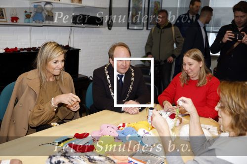 Almere 24 januari 2024
Soort van mini streekbezoek van Koningin Maxima aan Almere.