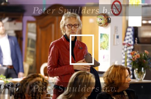 Sassenheim 15 februari 2024
Koningin Maxima bij JoJo in Sassenheim. Hofdame Koningin Maxima