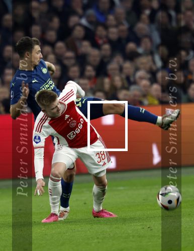 Amsterdam, 3 Februari 2024 AJAX-PSV, eindstand 1-1
Kompetitie Seizoen 2023-2024
Kristian Hlynsson en Olivier Boscagli