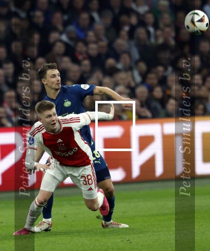 Amsterdam, 3 Februari 2024 AJAX-PSV, eindstand 1-1
Kompetitie Seizoen 2023-2024
Kristian Hlynsson en Olivier Boscagli