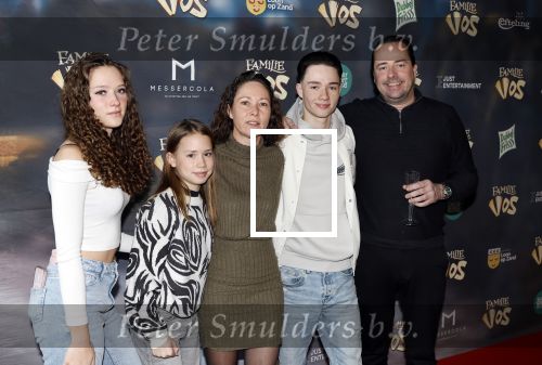 Amsterdam 3 februari 2024
Premiere Familie Vos in Pathe Arena. Levi Otto met familie