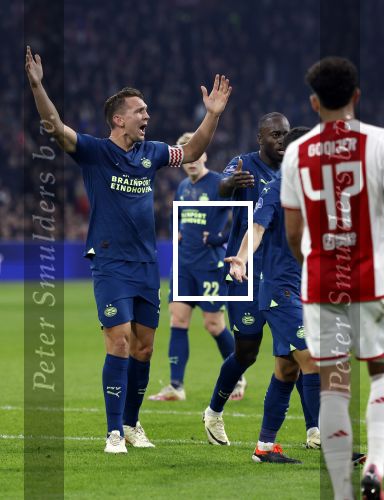 Amsterdam, 3 Februari 2024 AJAX-PSV, eindstand 1-1
Kompetitie Seizoen 2023-2024
Luuk de Jong
