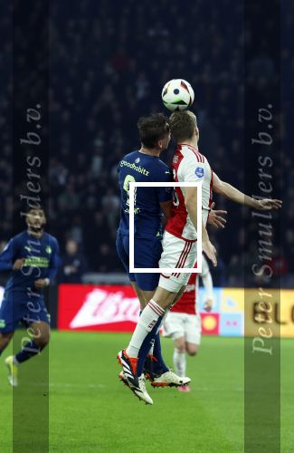 Amsterdam, 3 Februari 2024 AJAX-PSV, eindstand 1-1
Kompetitie Seizoen 2023-2024
Luuk de Jong