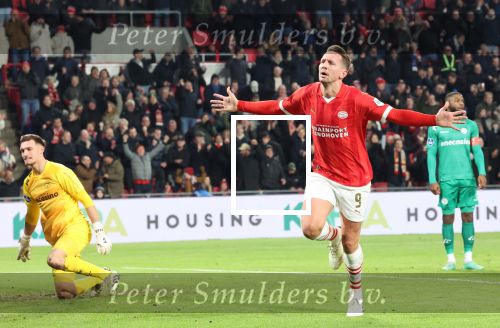 Eindhoven, 27 Januari 2023 
PSV-Almere City, eindstand 2-0
Luuk de Jong
