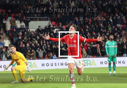 Eindhoven, 27 Januari 2023 
PSV-Almere City, eindstand 2-0
Luuk de Jong