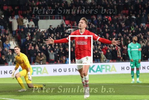 Eindhoven, 27 Januari 2023 
PSV-Almere City, eindstand 2-0
Luuk de Jong