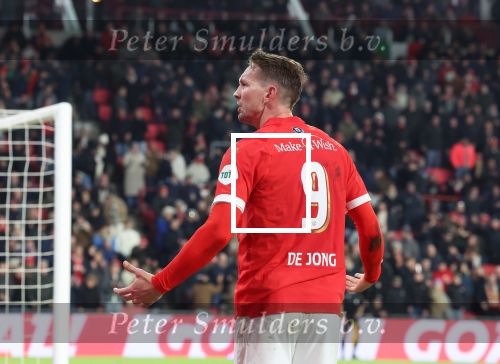 Eindhoven, 27 Januari 2023 
PSV-Almere City, eindstand 2-0
Luuk de Jong