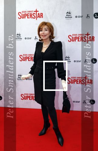 Amsterdam 21 januari 2024
Premiere Jesus Christ Superstar in het DeLaMar theater. Marijke Helwegen met haar man harrie