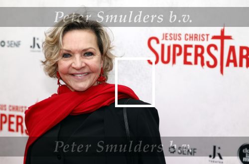 Amsterdam 21 januari 2024
Premiere Jesus Christ Superstar in het DeLaMar theater. Mariska v Kolck met zoon