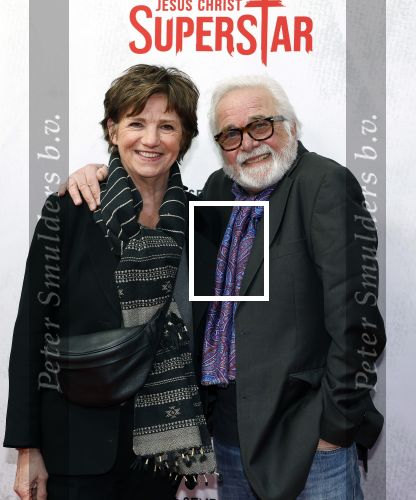 Amsterdam 21 januari 2024
Premiere Jesus Christ Superstar in het DeLaMar theater. Martine van Os en partner Wouter Stips