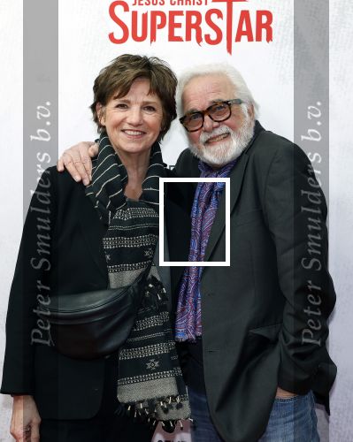 Amsterdam 21 januari 2024
Premiere Jesus Christ Superstar in het DeLaMar theater. Martine van Os en partner Wouter Stips